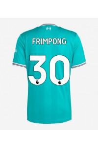 Liverpool Jeremie Frimpong #30 Jalkapallovaatteet Kolmaspaita 2025-26 Lyhythihainen